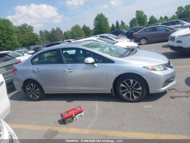 12649539 :رقم المزاد ، 2HGFB2F54DH007751 vin ، 2013 Honda Civic Ex مزاد بيع