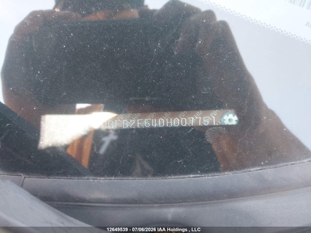 12649539 :رقم المزاد ، 2HGFB2F54DH007751 vin ، 2013 Honda Civic Ex مزاد بيع