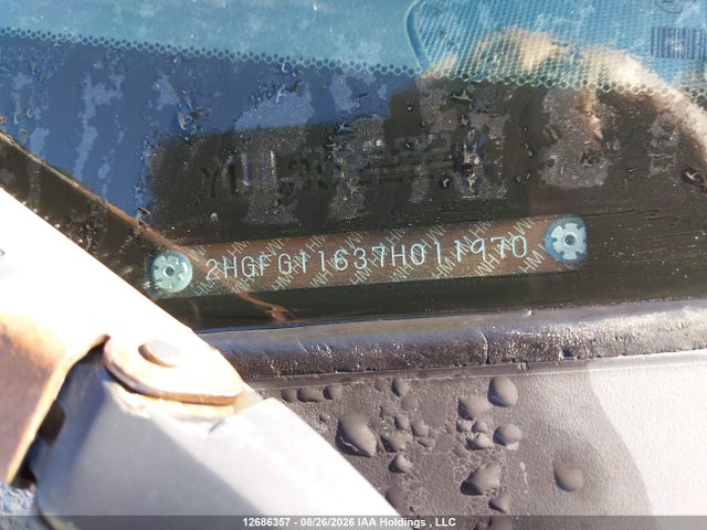 Продажа на аукционе авто 2007 Honda Civic Lx, vin: 2HGFG11637H011970, номер лота: 12686357