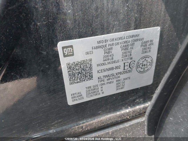Chevrolet Trailblazer Rs 2023 KL79MUSLXPB209297 Image 20