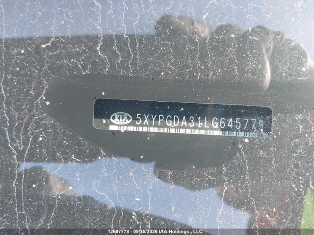 Aukcja sprzedaży 2020 Kia Sorento 2.4l Lx/2.4l Lx+/3.3l Lx+, vin: 5XYPGDA31LG645779, numer aukcji: 12697778