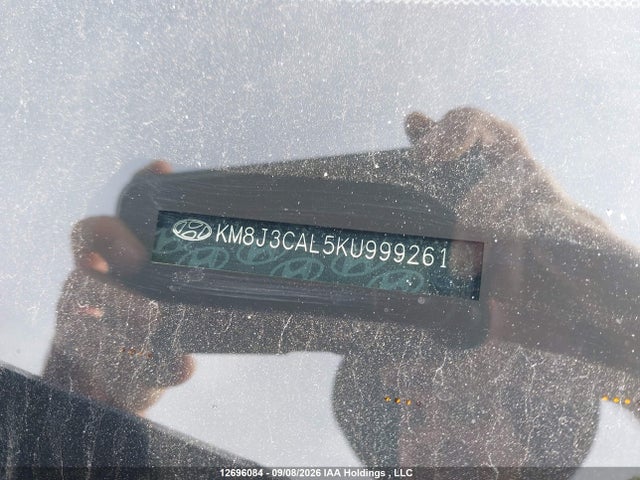 Aukcja sprzedaży 2019 Hyundai Tucson Preferred W/trend Package, vin: KM8J3CAL5KU999261, numer aukcji: 12696084