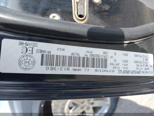 Aukcja sprzedaży 2011 Ram Ram 1500 Laramie, vin: 1D7RV1CT9BS639866, numer aukcji: 12706683