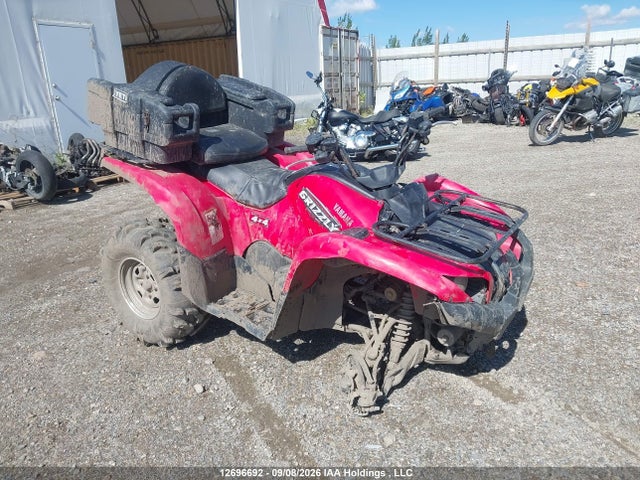 2009 Yamaha Yfm700 Fwad მანქანა იყიდება აუქციონზე, vin: JY4AM13W79C009304, აუქციონის ნომერი: 12696692