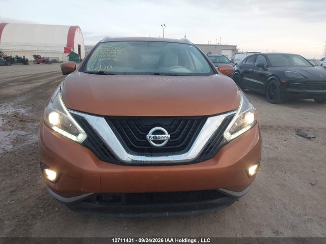 2018 Nissan Murano S/sl/sv/platinum მანქანა იყიდება აუქციონზე, vin: 5N1AZ2MH7JN192992, აუქციონის ნომერი: 12711431