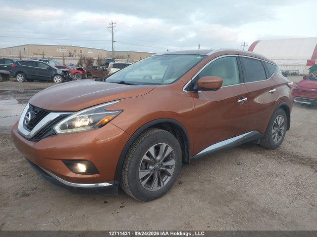 2018 Nissan Murano S/sl/sv/platinum მანქანა იყიდება აუქციონზე, vin: 5N1AZ2MH7JN192992, აუქციონის ნომერი: 12711431
