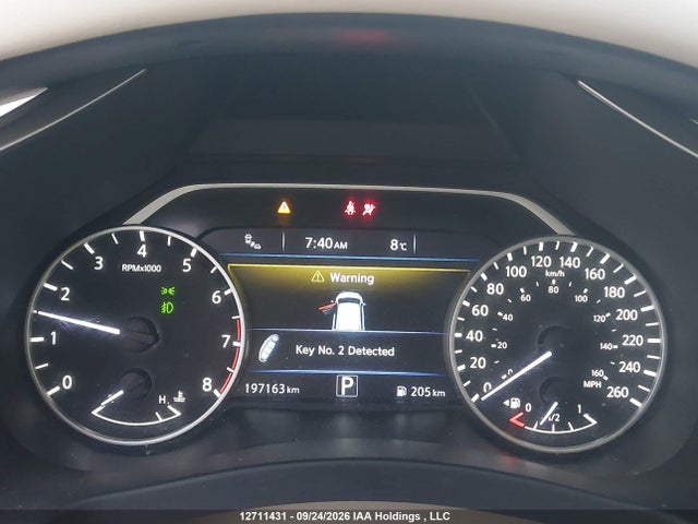 2018 Nissan Murano S/sl/sv/platinum მანქანა იყიდება აუქციონზე, vin: 5N1AZ2MH7JN192992, აუქციონის ნომერი: 12711431