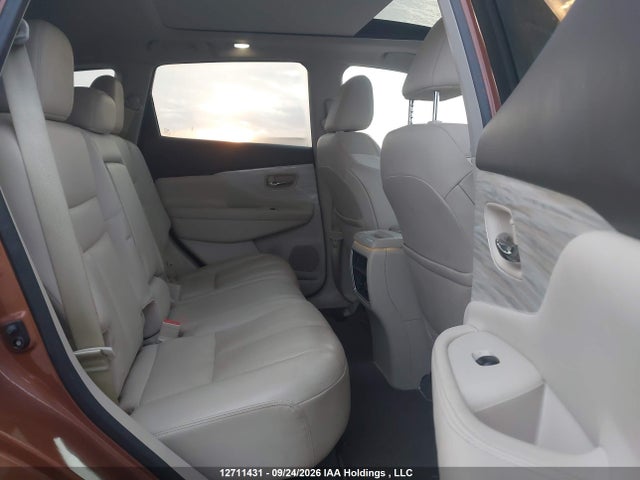 2018 Nissan Murano S/sl/sv/platinum მანქანა იყიდება აუქციონზე, vin: 5N1AZ2MH7JN192992, აუქციონის ნომერი: 12711431