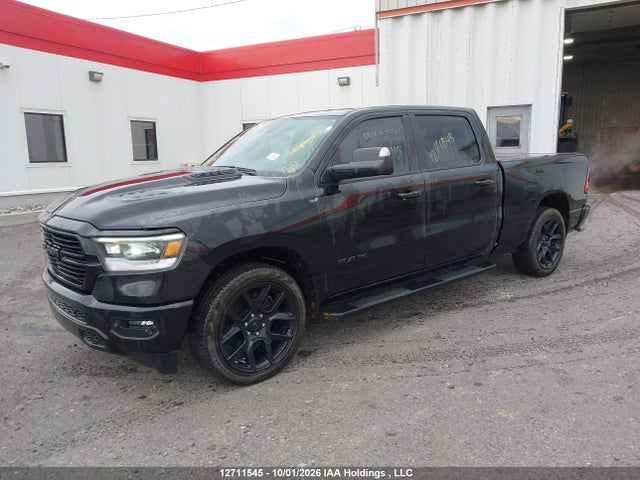 2022 Ram 1500 Sport მანქანა იყიდება აუქციონზე, vin: 1C6SRFTT6NN421813, აუქციონის ნომერი: 12711545