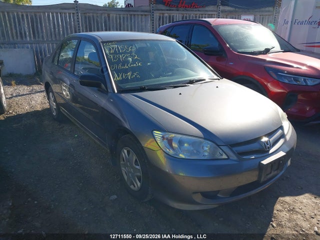 Продажа на аукционе авто 2004 Honda Civic Se, vin: 2HGES16314H939832, номер лота: 12711550