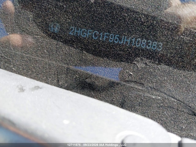 2HGFC1F95JH108383 Honda Civic Touring
