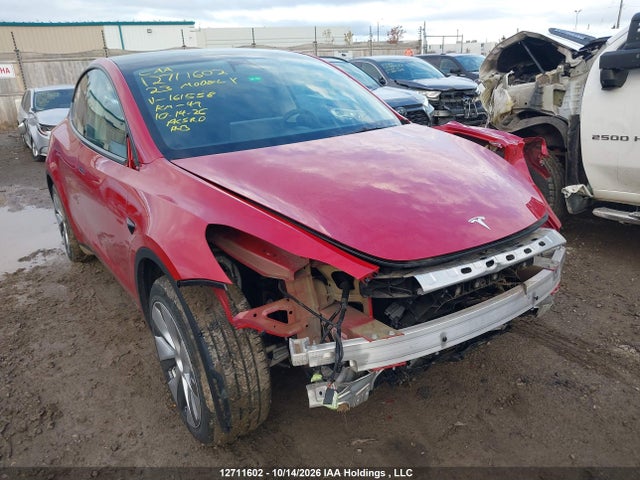 Продажа на аукционе авто 2023 Tesla Model Y, vin: LRWYGDFD1PC161558, номер лота: 12711602