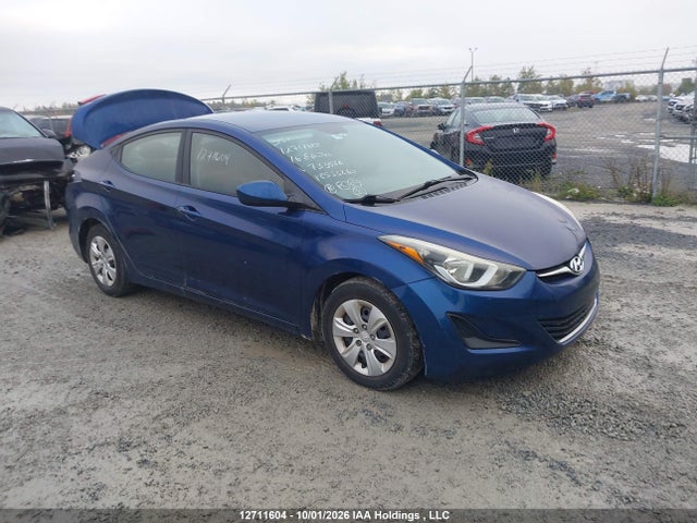 Продажа на аукционе авто 2016 Hyundai Elantra L+, vin: 5NPDH4AE8GH733566, номер лота: 12711604