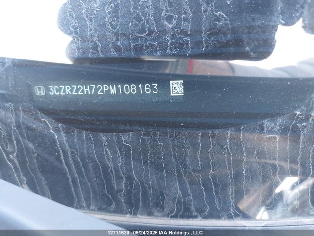 Продажа на аукционе авто 2023 Honda Hr-v Exl, vin: 3CZRZ2H72PM108163, номер лота: 12711620
