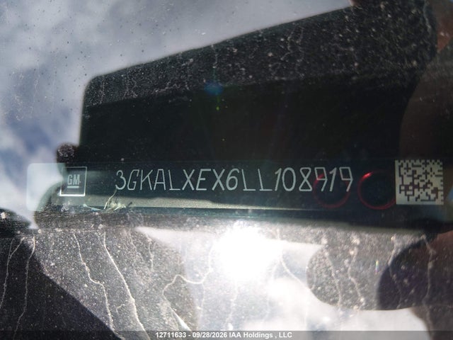12711633 :رقم المزاد ، 3GKALXEX6LL108919 vin ، 2020 Gmc Terrain Denali مزاد بيع