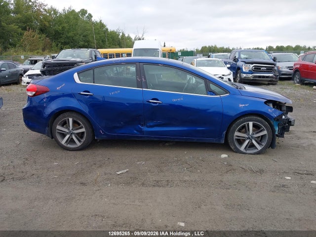 2018 Kia Forte Ex/ex Luxury/ex+ მანქანა იყიდება აუქციონზე, vin: 3KPFL4A84JE260097, აუქციონის ნომერი: 12695265