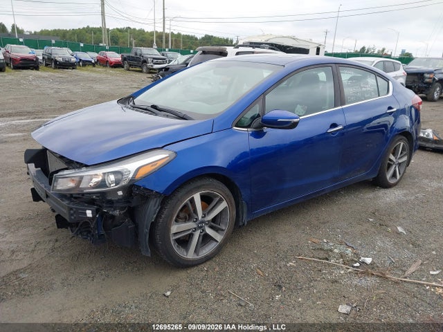 2018 Kia Forte Ex/ex Luxury/ex+ მანქანა იყიდება აუქციონზე, vin: 3KPFL4A84JE260097, აუქციონის ნომერი: 12695265