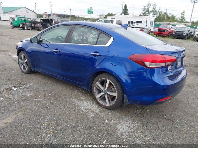 2018 Kia Forte Ex/ex Luxury/ex+ მანქანა იყიდება აუქციონზე, vin: 3KPFL4A84JE260097, აუქციონის ნომერი: 12695265