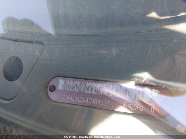 Продажа на аукционе авто 2004 Nissan Altima S/sl, vin: 1N4AL11D94C184531, номер лота: 12711699