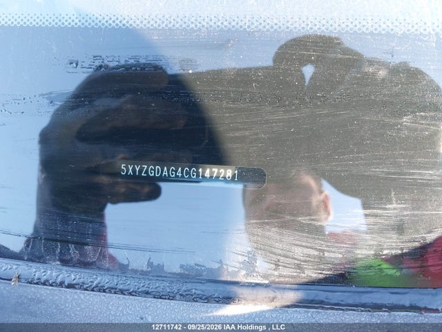 12711742 :رقم المزاد ، 5XYZGDAG4CG147281 vin ، 2012 Hyundai Santa Fe Gl 3.5 مزاد بيع
