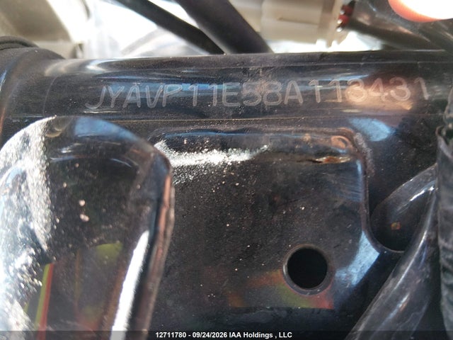12711780 :رقم المزاد ، JYAVP11E58A113431 vin ، 2008 Yamaha Xvs1100 A/at مزاد بيع