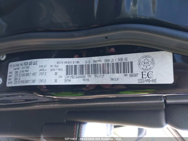 Jeep Cherokee Trailhawk 2016 1C4PJMBS1GW344509 Image 18