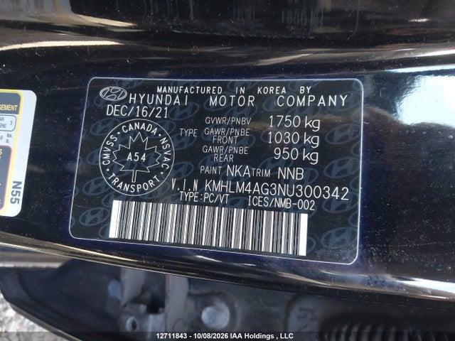 Hyundai Elantra Essential 2022 KMHLM4AG3NU300342 Image 20