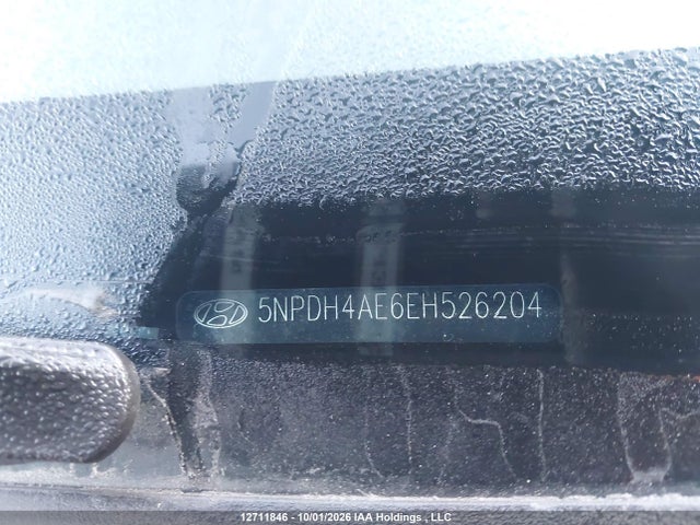 Aukcja sprzedaży 2014 Hyundai Elantra Se/sport/limited, vin: 5NPDH4AE6EH526204, numer aukcji: 12711846