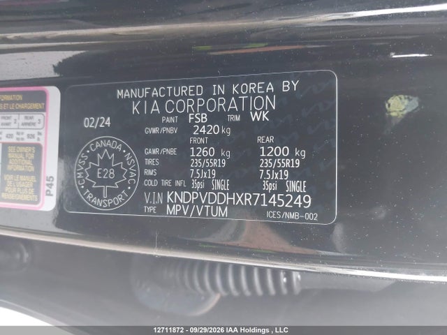 KNDPVDDHXR7145249 KIA Sportage Plug-in Hybrid Ex Premium
