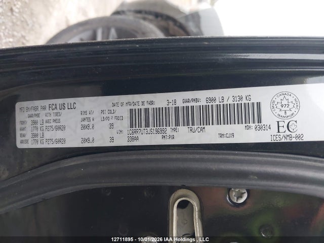 RAM 1500 Sport 2018 1C6RR7UT3JS196992 Image 9