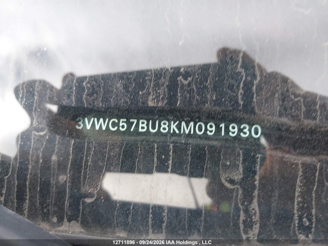 3VWC57BU8KM091930 Volkswagen Jetta S/se/r-line