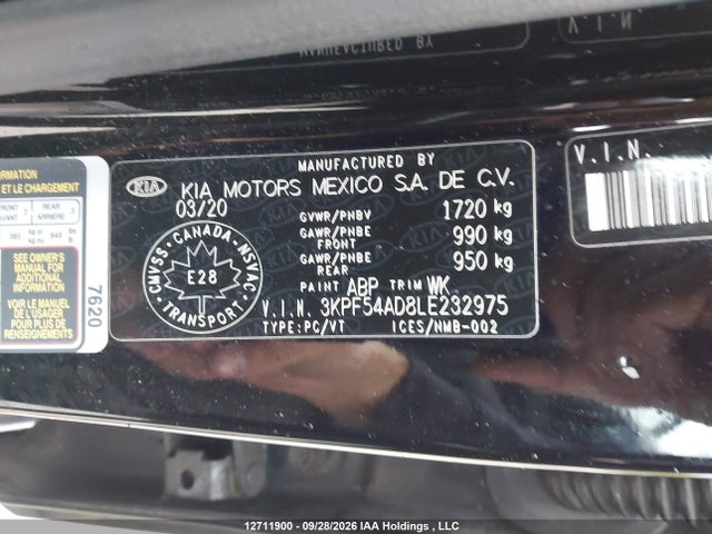 KIA Forte 2020 3KPF54AD8LE232975 Image 19