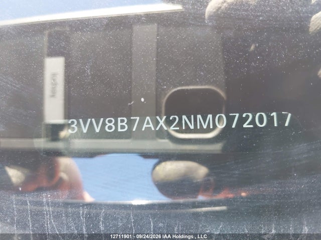 Aukcja sprzedaży 2022 Volkswagen Tiguan Se R-line Black, vin: 3VV8B7AX2NM072017, numer aukcji: 12711901