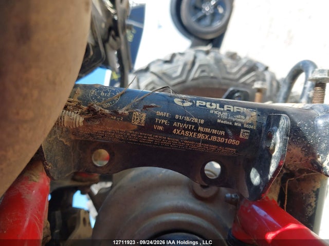4XASXE95XJB301050 Polaris Sportsman Xp 1000