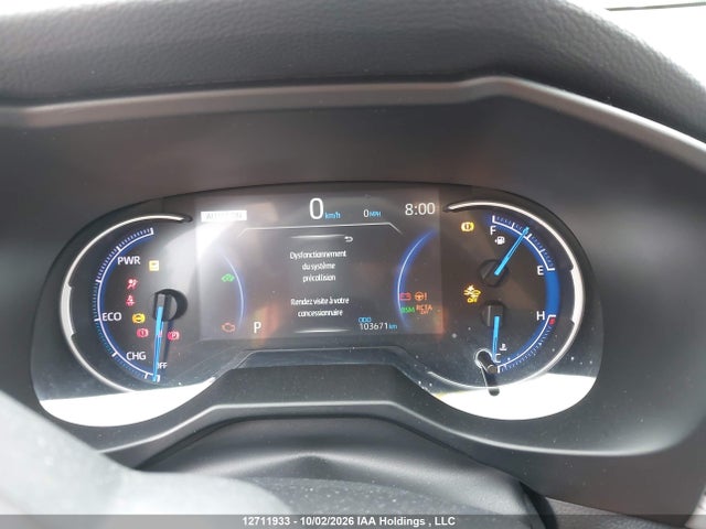 12711933 :رقم المزاد ، 2T3DWRFV8LW063595 vin ، 2020 Toyota Rav4 Limited مزاد بيع