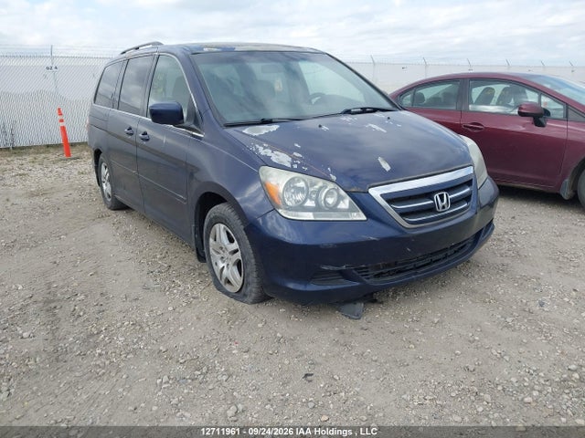 2007 Honda Odyssey Exl მანქანა იყიდება აუქციონზე, vin: 5FNRL38787B505023, აუქციონის ნომერი: 12711961