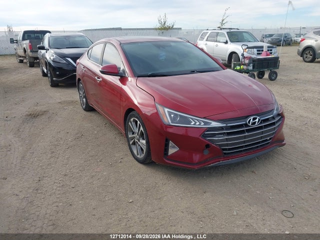 2020 Hyundai Elantra Sel/value/limited მანქანა იყიდება აუქციონზე, vin: KMHD84LF2LU003797, აუქციონის ნომერი: 12712014