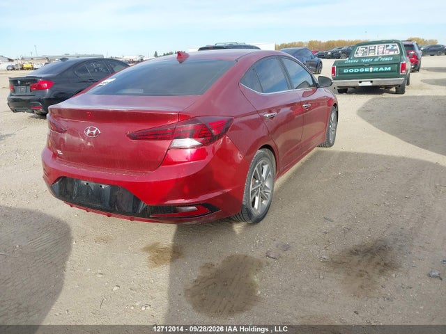 Продажа на аукционе авто 2020 Hyundai Elantra Sel/value/limited, vin: KMHD84LF2LU003797, номер лота: 12712014