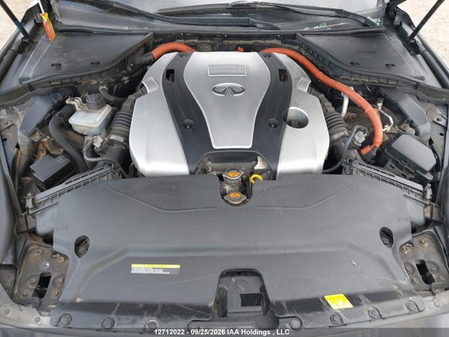 2014 Infiniti Q50 Hybrid Premium მანქანა იყიდება აუქციონზე, vin: JN1AV7AR3EM701517, აუქციონის ნომერი: 12712022