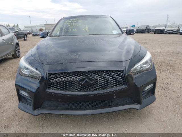 2014 Infiniti Q50 Hybrid Premium მანქანა იყიდება აუქციონზე, vin: JN1AV7AR3EM701517, აუქციონის ნომერი: 12712022