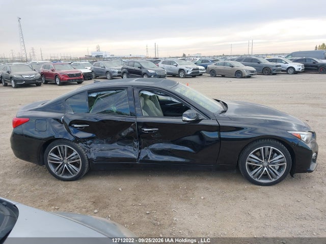 2014 Infiniti Q50 Hybrid Premium მანქანა იყიდება აუქციონზე, vin: JN1AV7AR3EM701517, აუქციონის ნომერი: 12712022