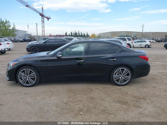 2014 Infiniti Q50 Hybrid Premium მანქანა იყიდება აუქციონზე, vin: JN1AV7AR3EM701517, აუქციონის ნომერი: 12712022