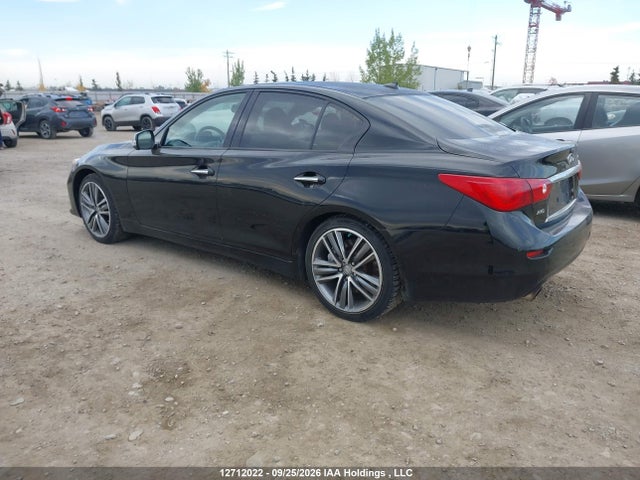 2014 Infiniti Q50 Hybrid Premium მანქანა იყიდება აუქციონზე, vin: JN1AV7AR3EM701517, აუქციონის ნომერი: 12712022