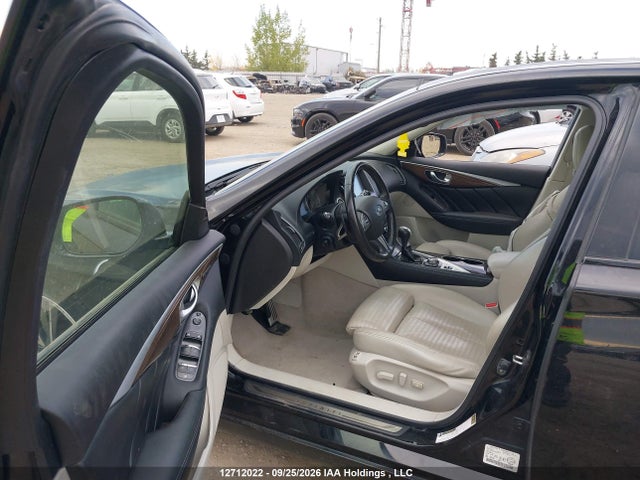 2014 Infiniti Q50 Hybrid Premium მანქანა იყიდება აუქციონზე, vin: JN1AV7AR3EM701517, აუქციონის ნომერი: 12712022