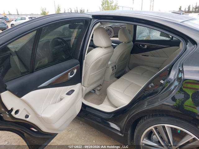 2014 Infiniti Q50 Hybrid Premium მანქანა იყიდება აუქციონზე, vin: JN1AV7AR3EM701517, აუქციონის ნომერი: 12712022