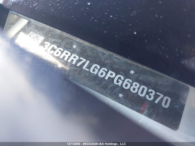 Aukcja sprzedaży 2023 Ram 1500 Classic Slt, vin: 3C6RR7LG6PG680370, numer aukcji: 12712050