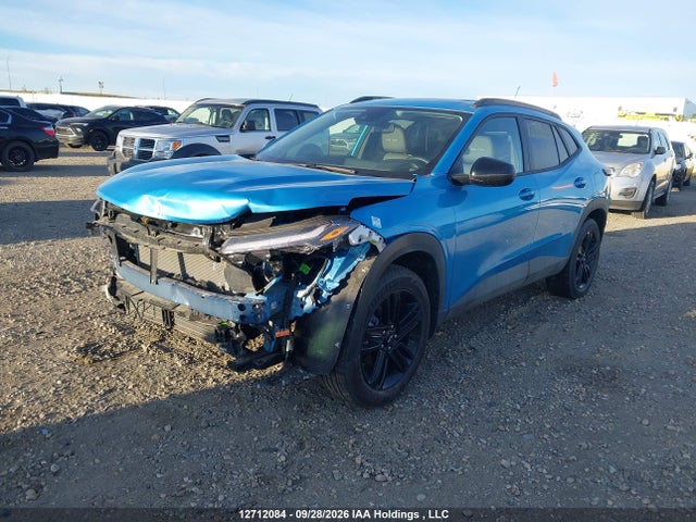 2025 Chevrolet Trax Activ Fwd მანქანა იყიდება აუქციონზე, vin: KL77LKE23SC311626, აუქციონის ნომერი: 12712084