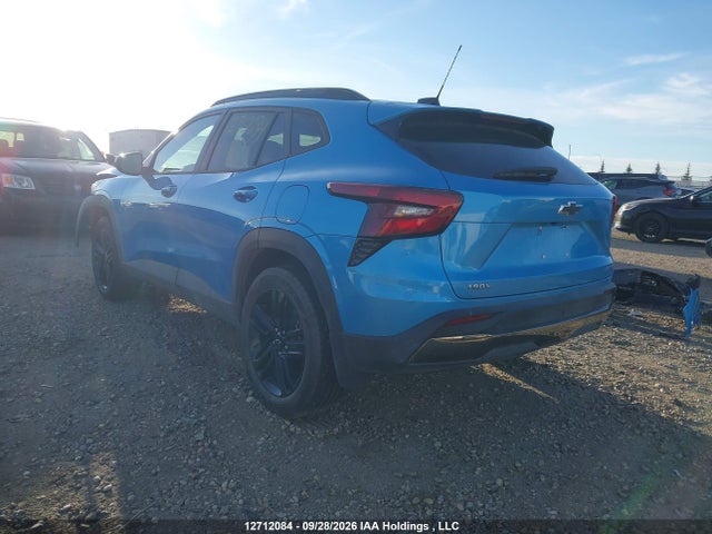 2025 Chevrolet Trax Activ Fwd მანქანა იყიდება აუქციონზე, vin: KL77LKE23SC311626, აუქციონის ნომერი: 12712084