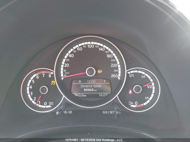 2016 Volkswagen The Beetle 1.8 Tsi Classic/1.8 Tsi Comfortline/1.8 Tsi Dune/1.8 Tsi Trendline მანქანა იყიდება აუქციონზე, vin: 3VWJ07AT9GM607038, აუქციონის ნომერი: 12701981