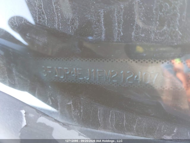 Продажа на аукционе авто 2015 Ford Fiesta Se, vin: 3FADP4EJ1FM212407, номер лота: 12712095